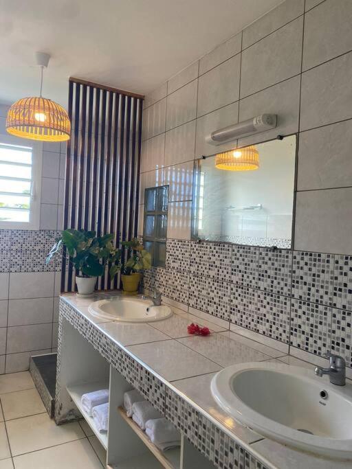 סן-פייר Villa Albizia 974 Avec Piscine Et Spa מראה חיצוני תמונה
